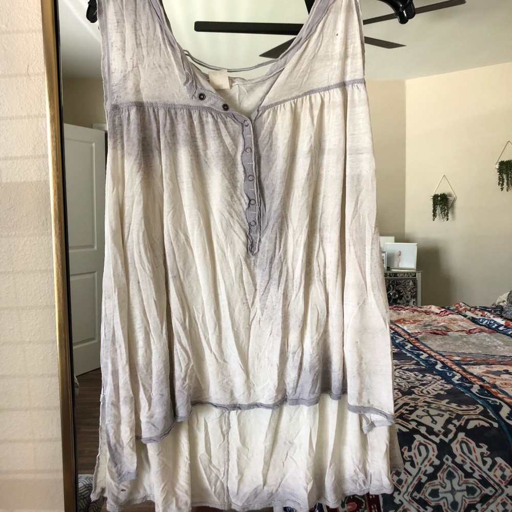 Free people grey top